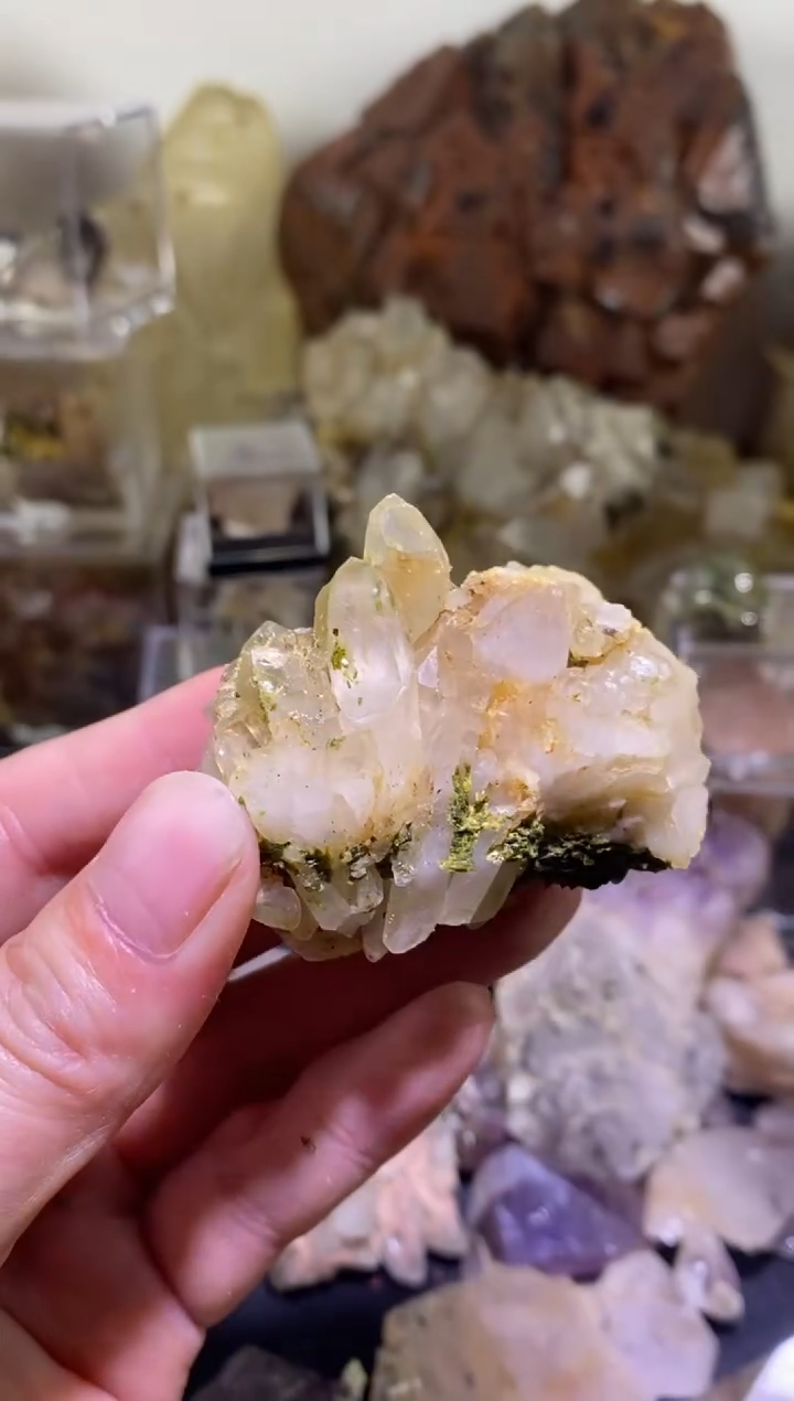 未镶嵌珠宝半成品水晶91号四川美姑超七花园水晶