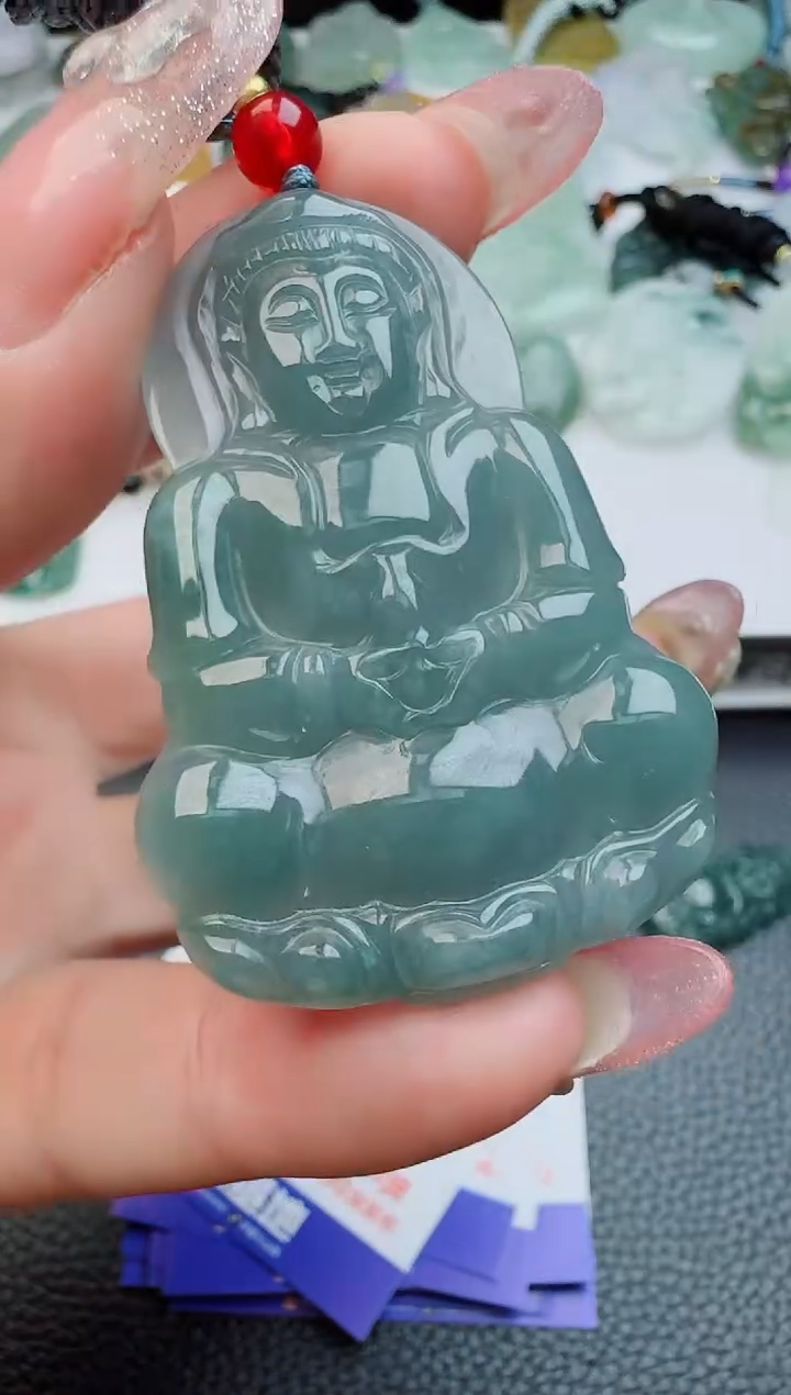 【闪购商品】翡翠颈饰未镶嵌多样性随机发其一