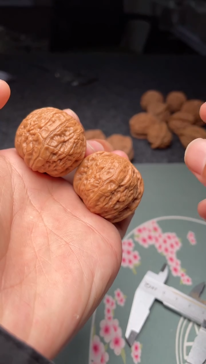 把件文玩核桃a41  乾隆磨   34尺