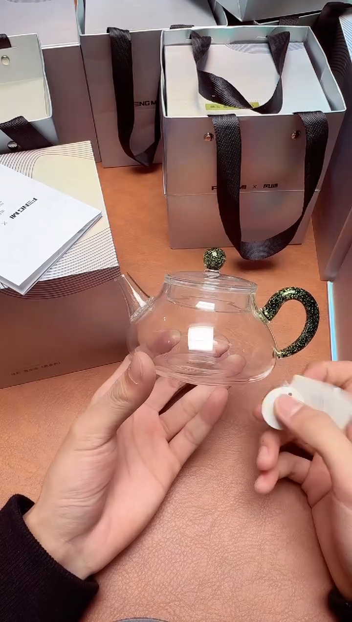 【闪购商品】茶具风谜#喜乐壶黑金