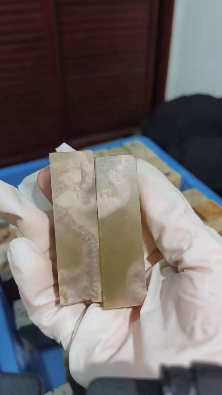 老挝石艺瑕疵不规则章