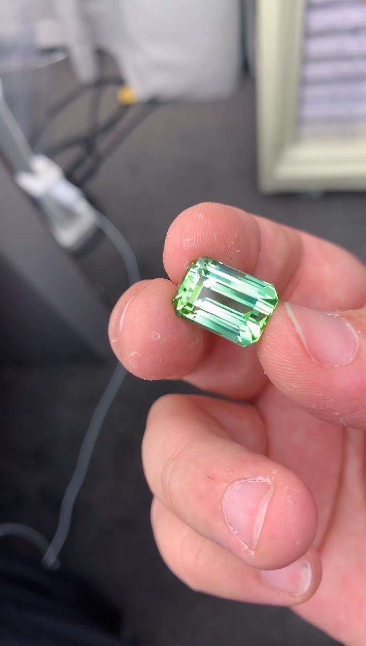 【闪购商品】碧玺裸石未镶嵌12ct绿碧玺