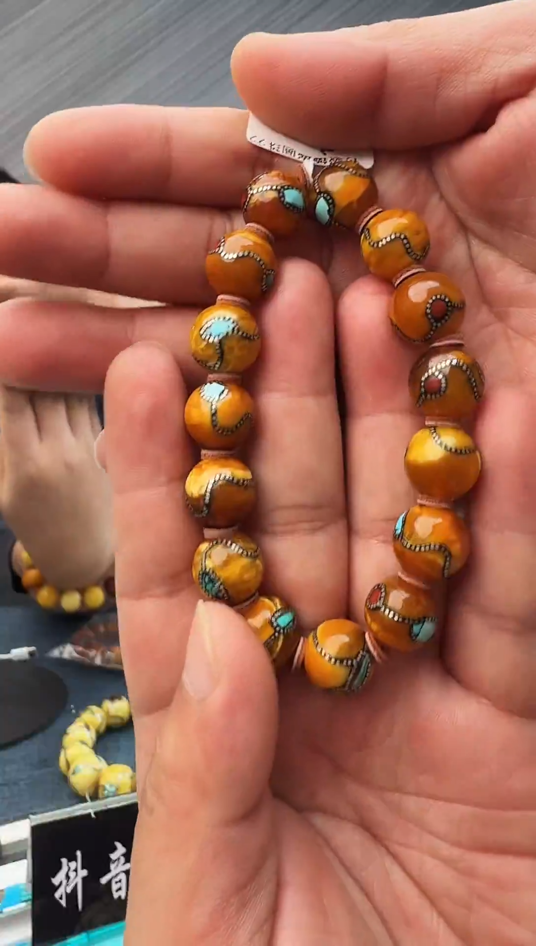 蜜蜡未镶嵌珠宝奇石假一罚十，多样性发其一