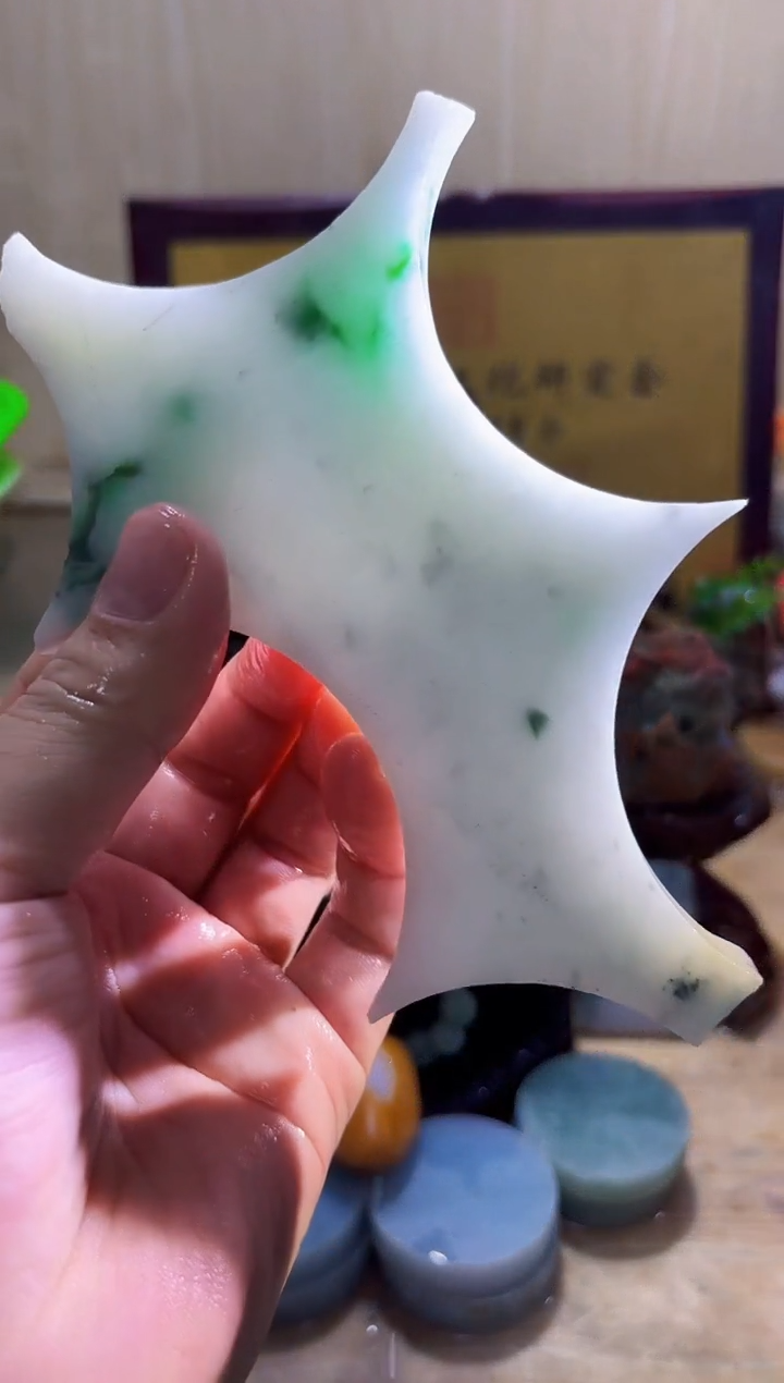 颈饰未镶嵌翡翠A货常星4812