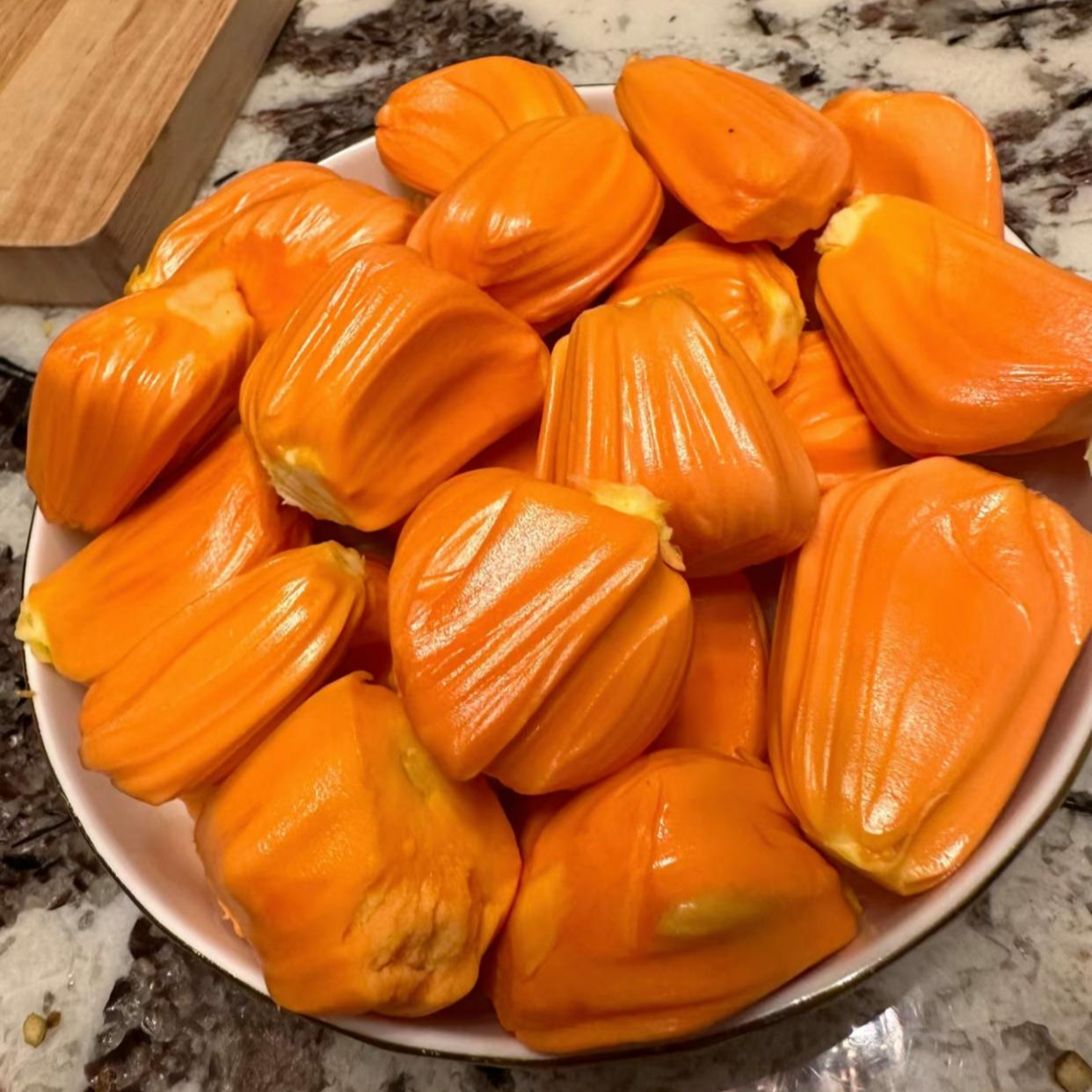 果切【纯果肉】印尼红菠萝蜜果肉 约300g/1份