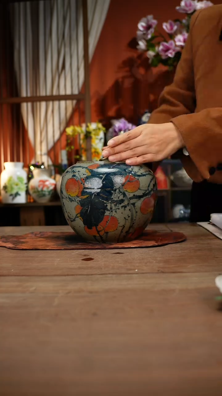 当代景德镇高温釉下彩手绘陶瓷餐具
