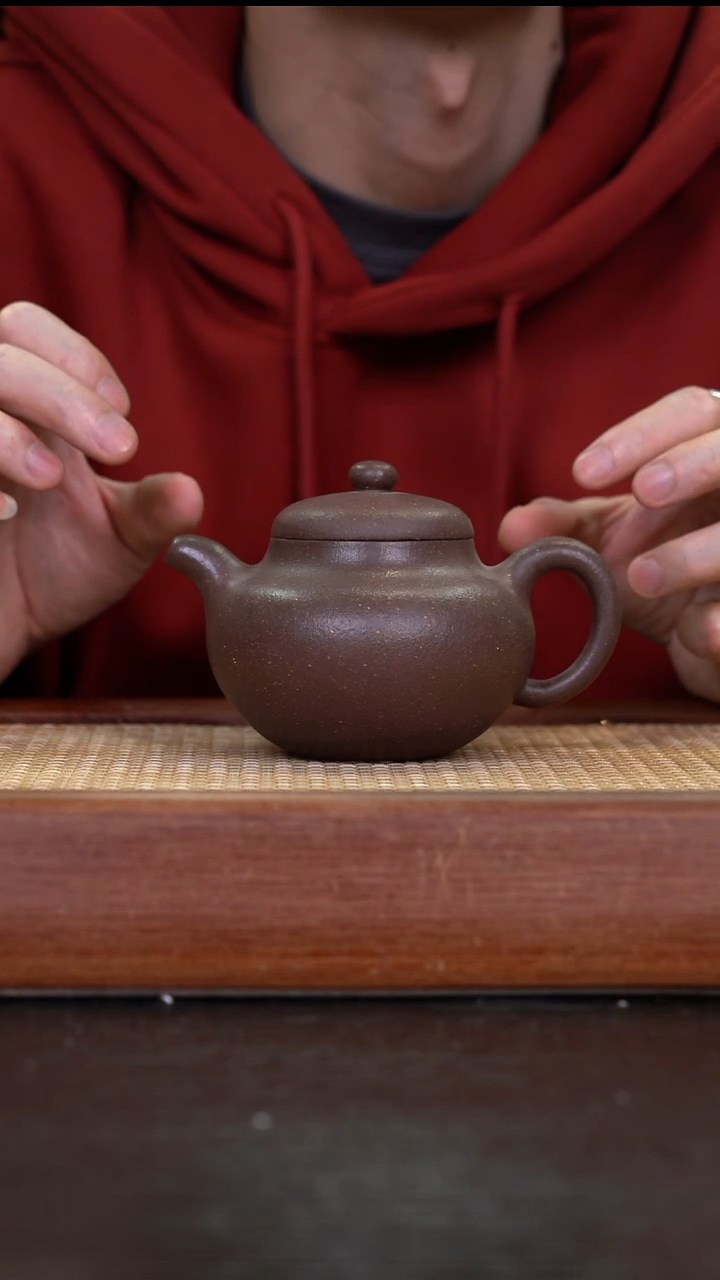 茶壶紫砂CZP    大水潭天青泥     柿园   230cc