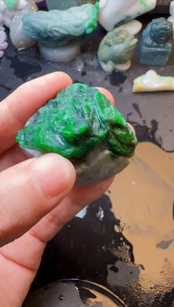 翡翠未镶嵌颈饰十**歌天然缅甸A货翡翠002