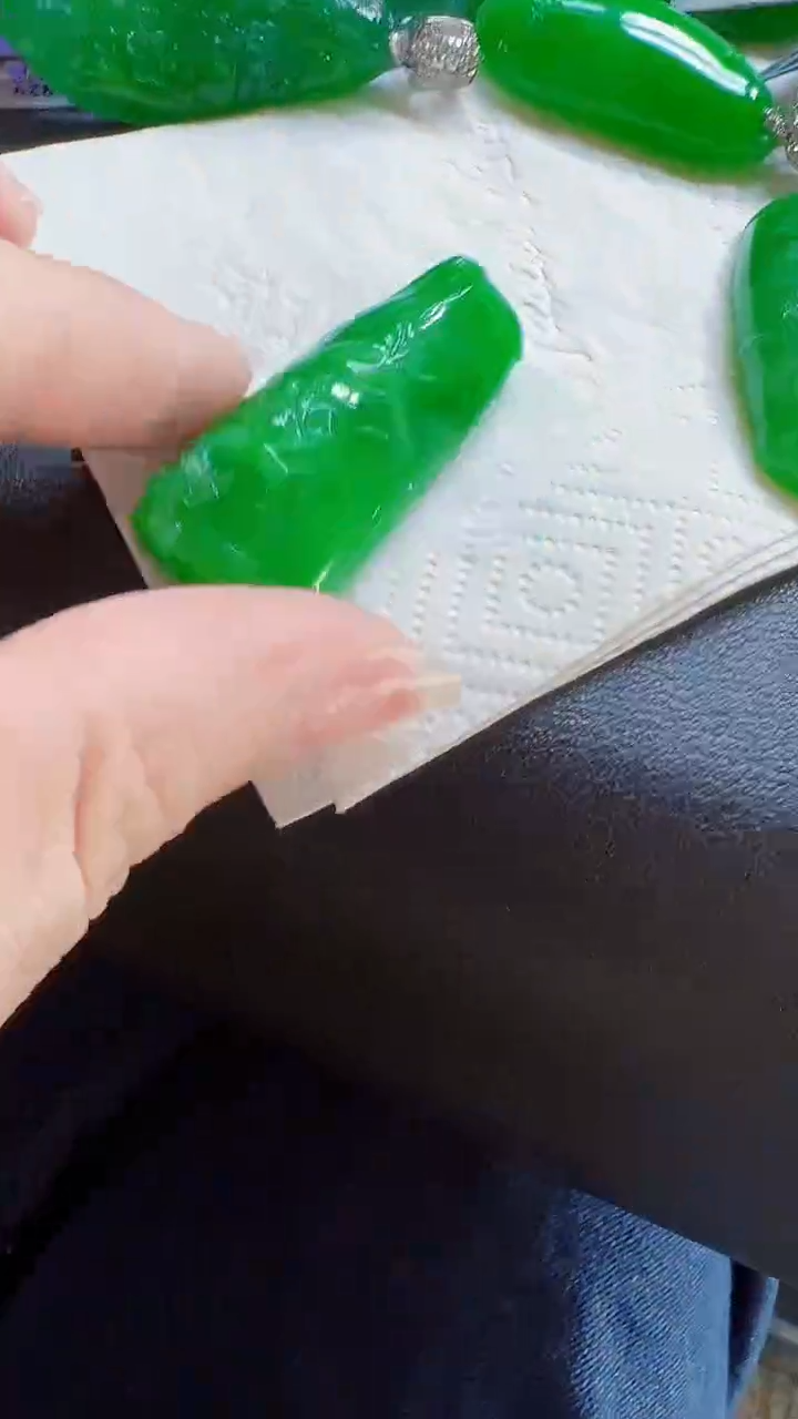 颈饰未镶嵌翡翠竹子