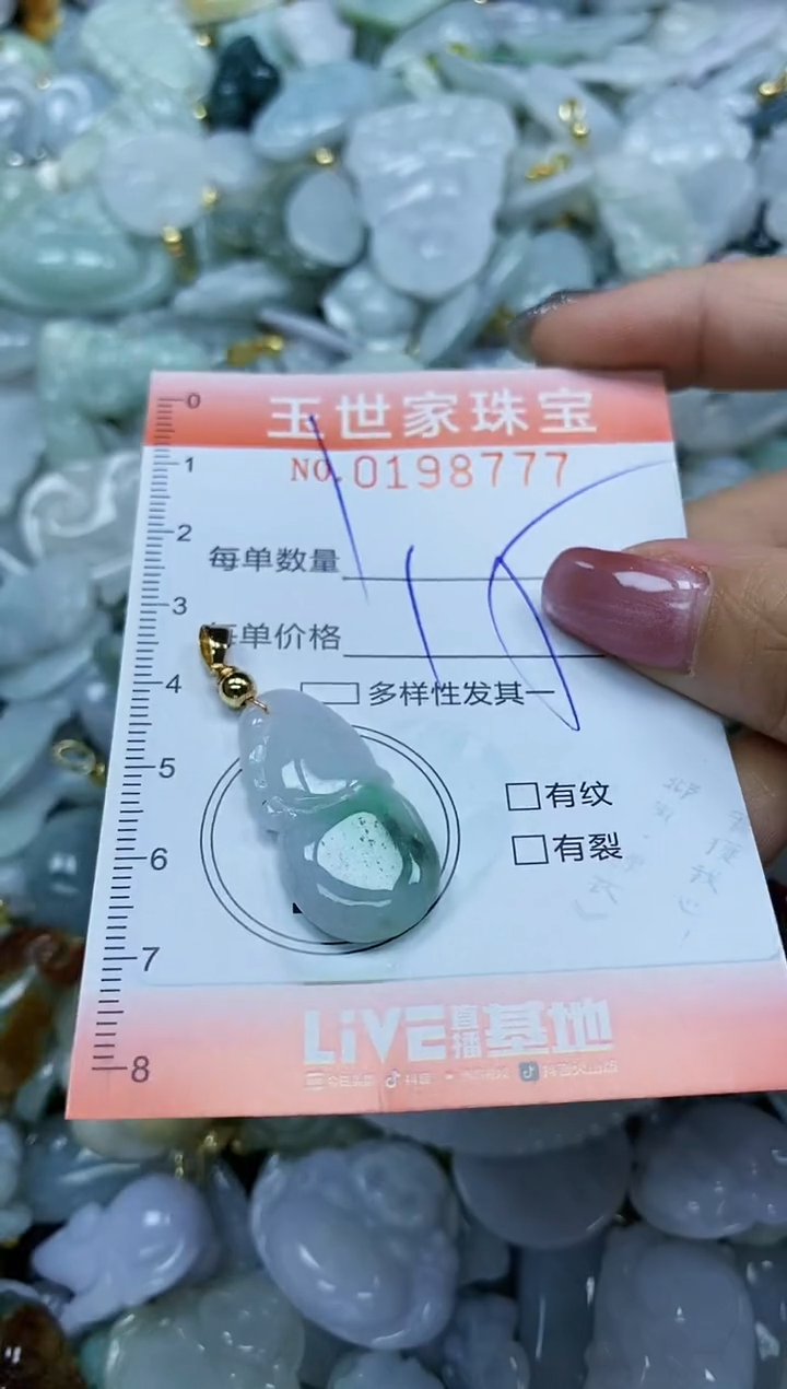 【闪购商品】翡翠颈饰未镶嵌闪购0198777