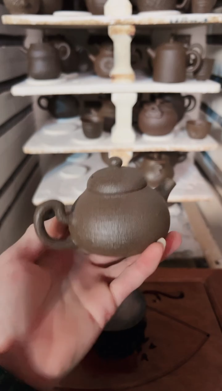 【闪购商品】冰碛岩陶制手工壶