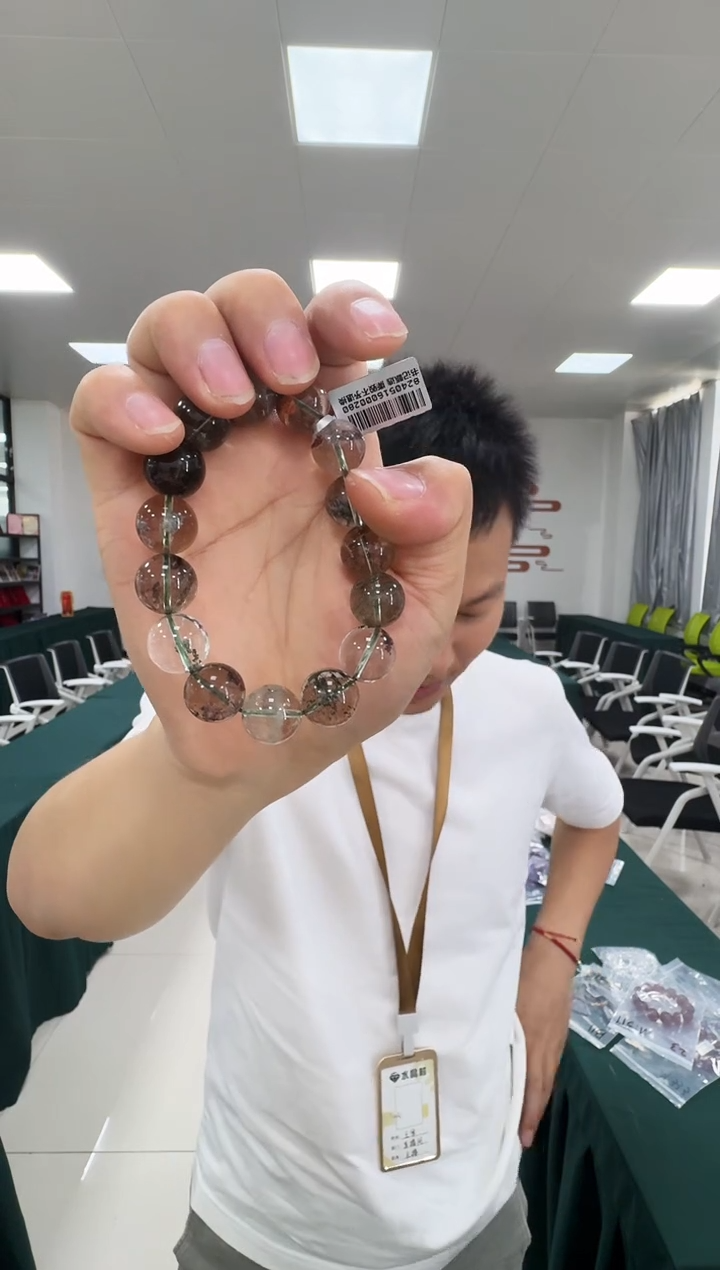 水晶手链未镶嵌GD1525 约14mm多样性发一件