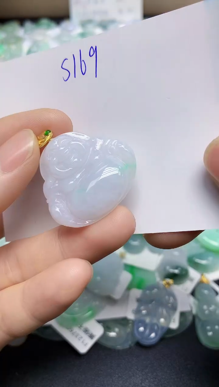 颈饰未镶嵌翡翠天然缅甸翡翠A货翡翠百元以上9元证书费自理