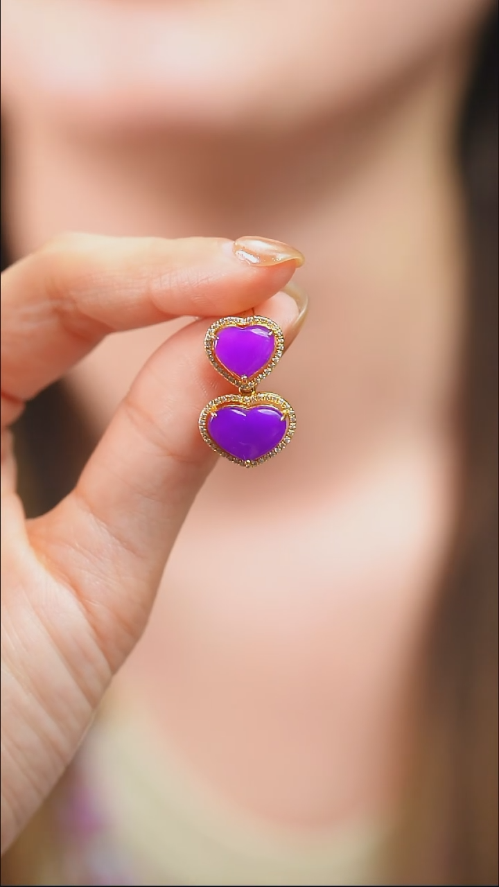 苏纪石（舒俱来）18K金镶嵌吊坠(不含链)2222