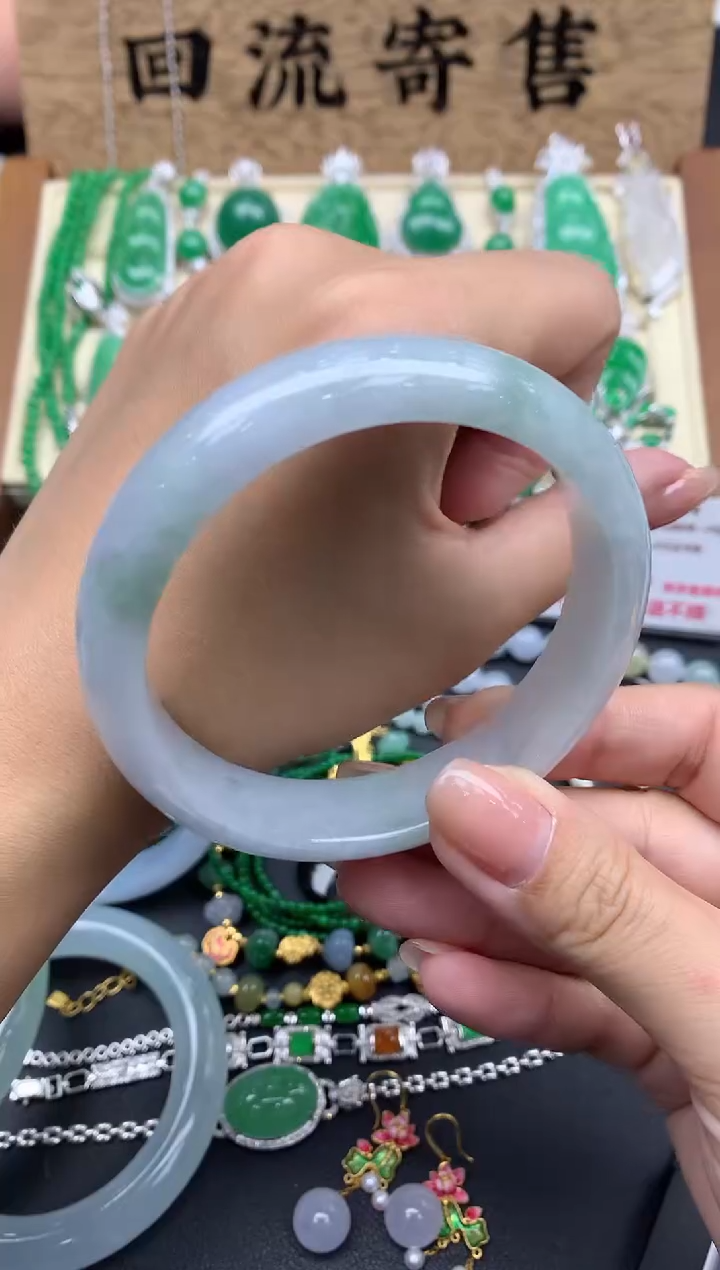 【闪购商品】翡翠手镯未镶嵌224-中国好珍宝