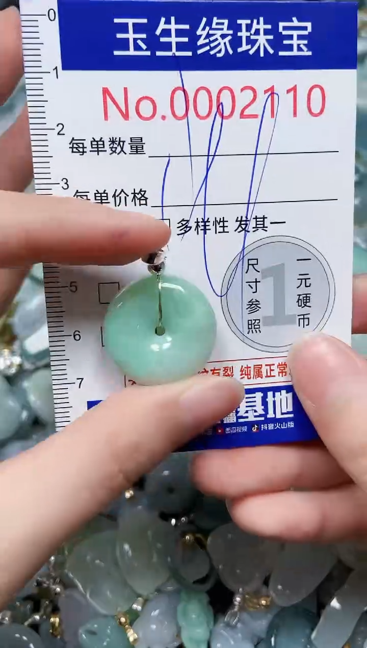 【闪购商品】翡翠颈饰未镶嵌闪购00002110