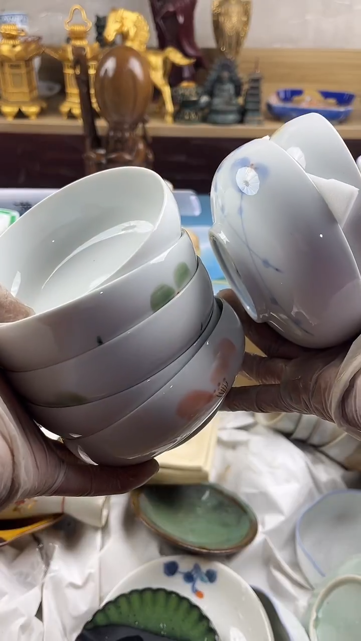 瓷片森*英歌瓷器满28包邮