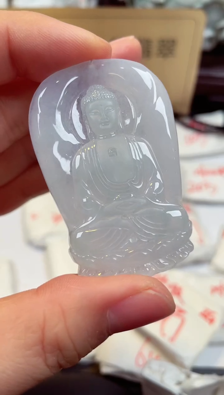 【闪购商品】翡翠颈饰未镶嵌天然缅甸翡翠A货