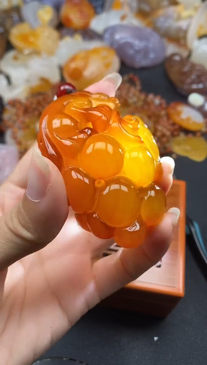 未镶嵌1玛瑙/玉髓清**浅ll