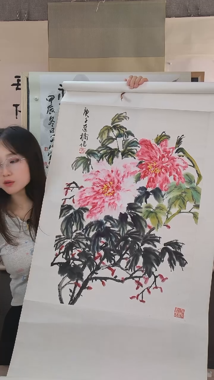 书法乡**农姚老师绘画作品