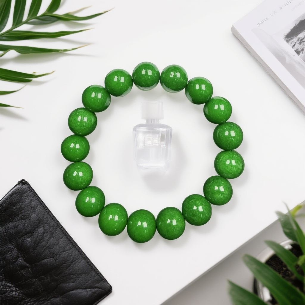 z211绿10m手串女款时尚