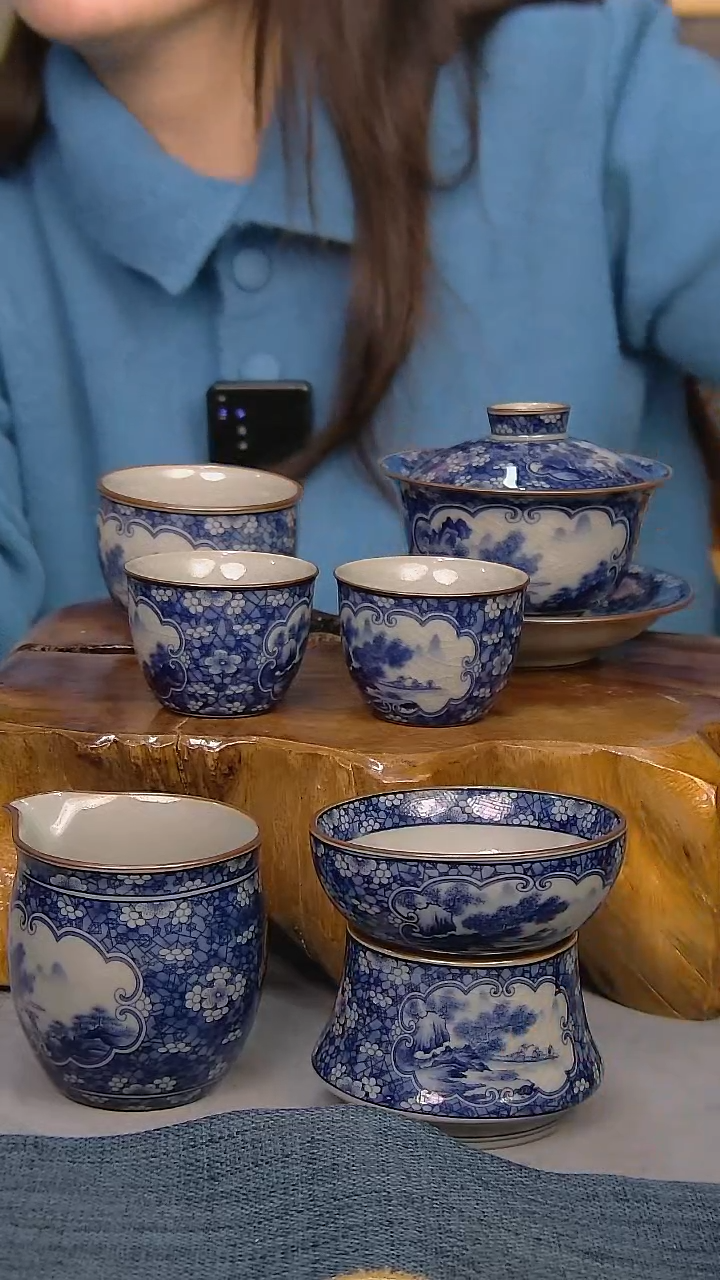 【闪购商品】简装家用款6件套 陶瓷家用茶具系列