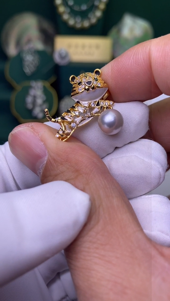 【闪购商品】海水珍珠胸饰未镶嵌1