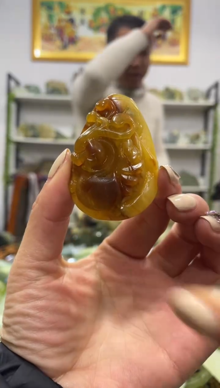 【闪购商品】岫玉吊坠未镶嵌               