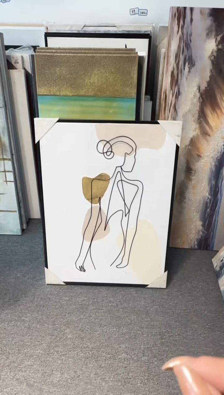 竖款168美术馆 装饰画