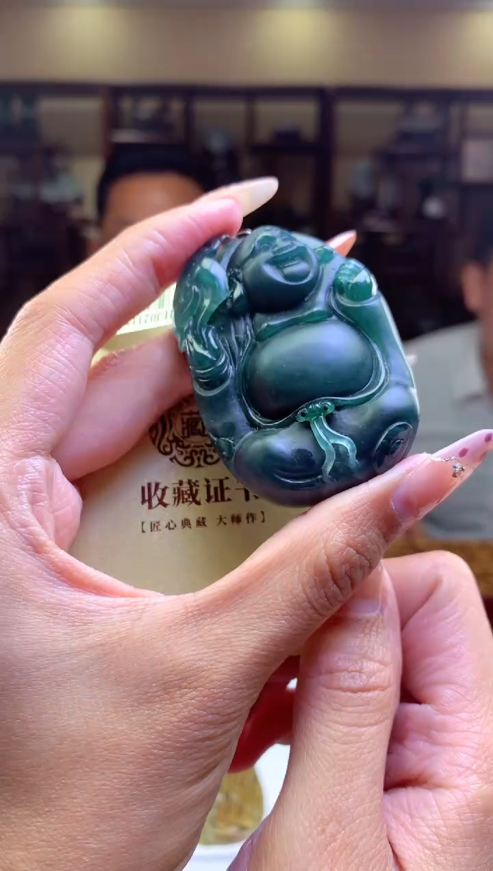 【闪购商品】定制翡翠未镶嵌挂件发货（拍一发一）