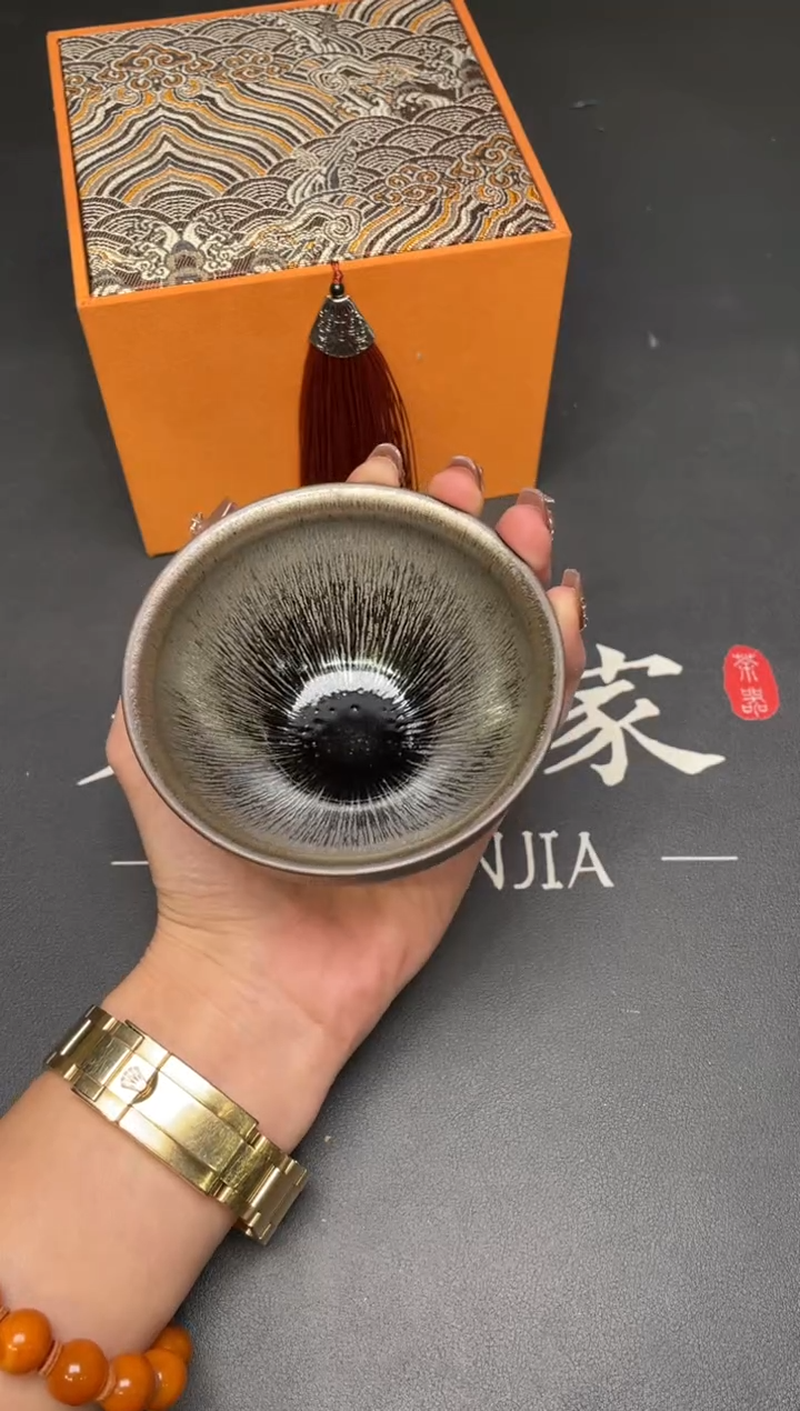 茶盏159@@建窑建盏主人杯