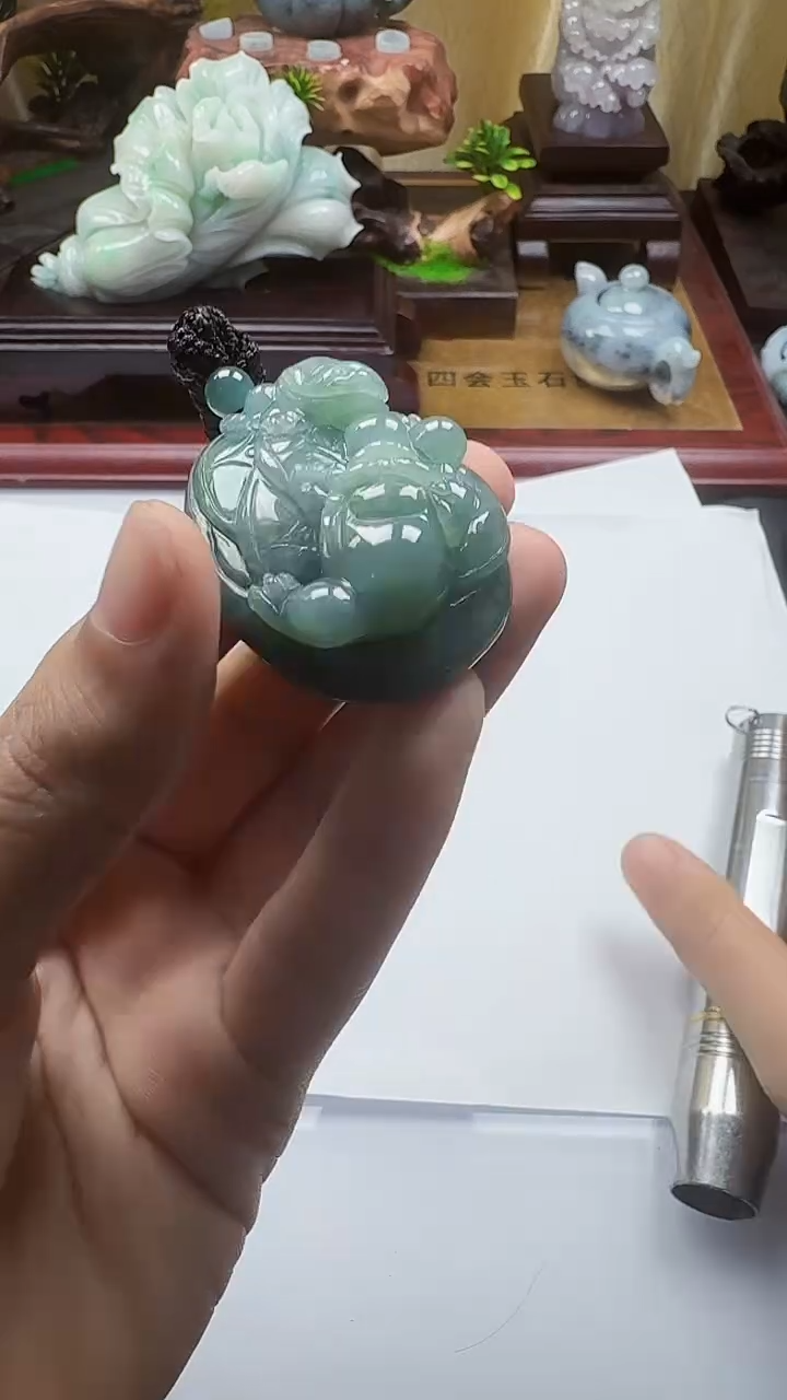 吊坠(不含链)未镶嵌翡翠1