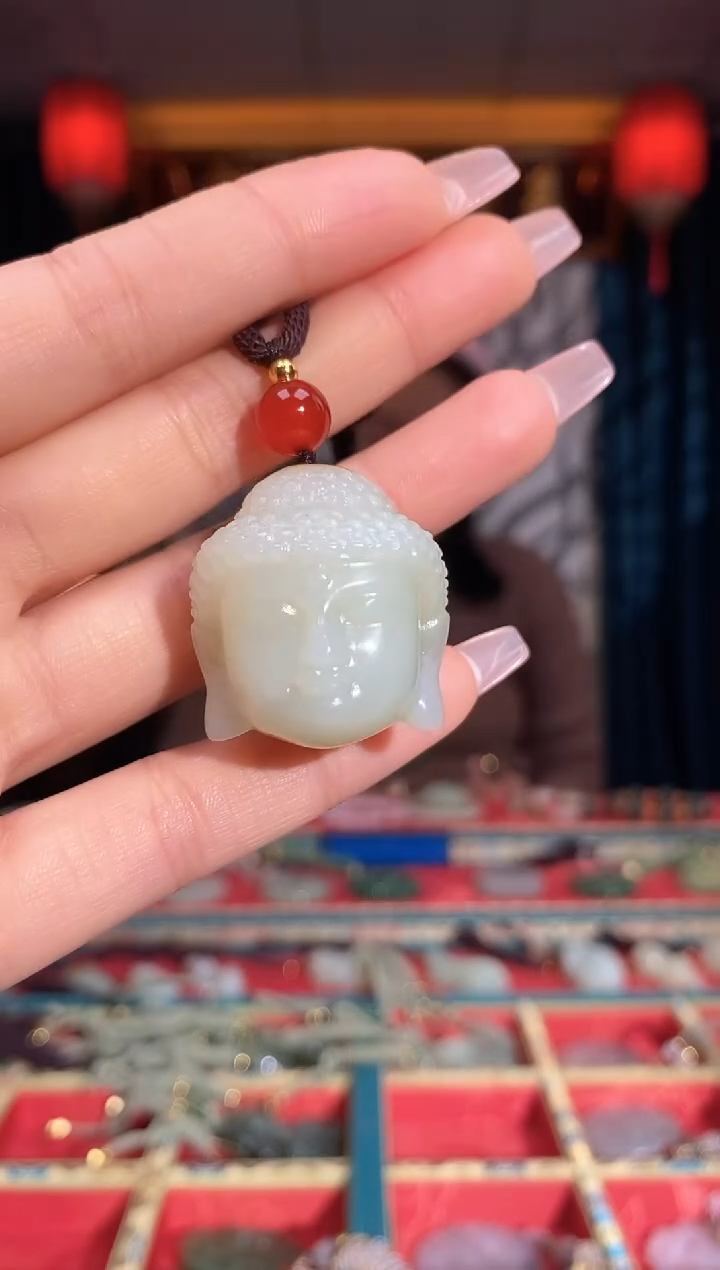 【闪购商品】和田玉颈饰未镶嵌佛头