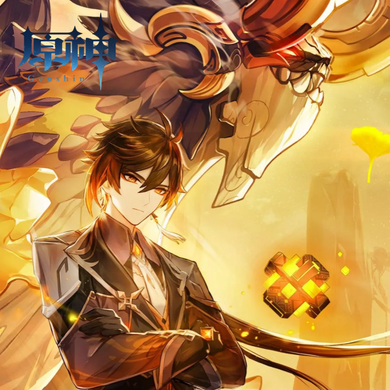 【原神抬箱】 周边二创精美亚克力系列 纸雕画 动漫摆件【14*11*2CM】