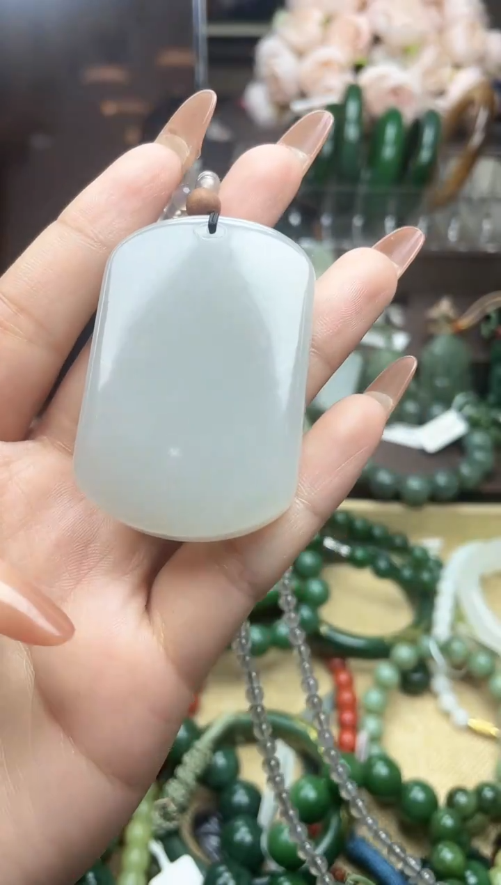 颈饰未镶嵌和田玉未镶嵌和田玉吊坠多样性拍一发一