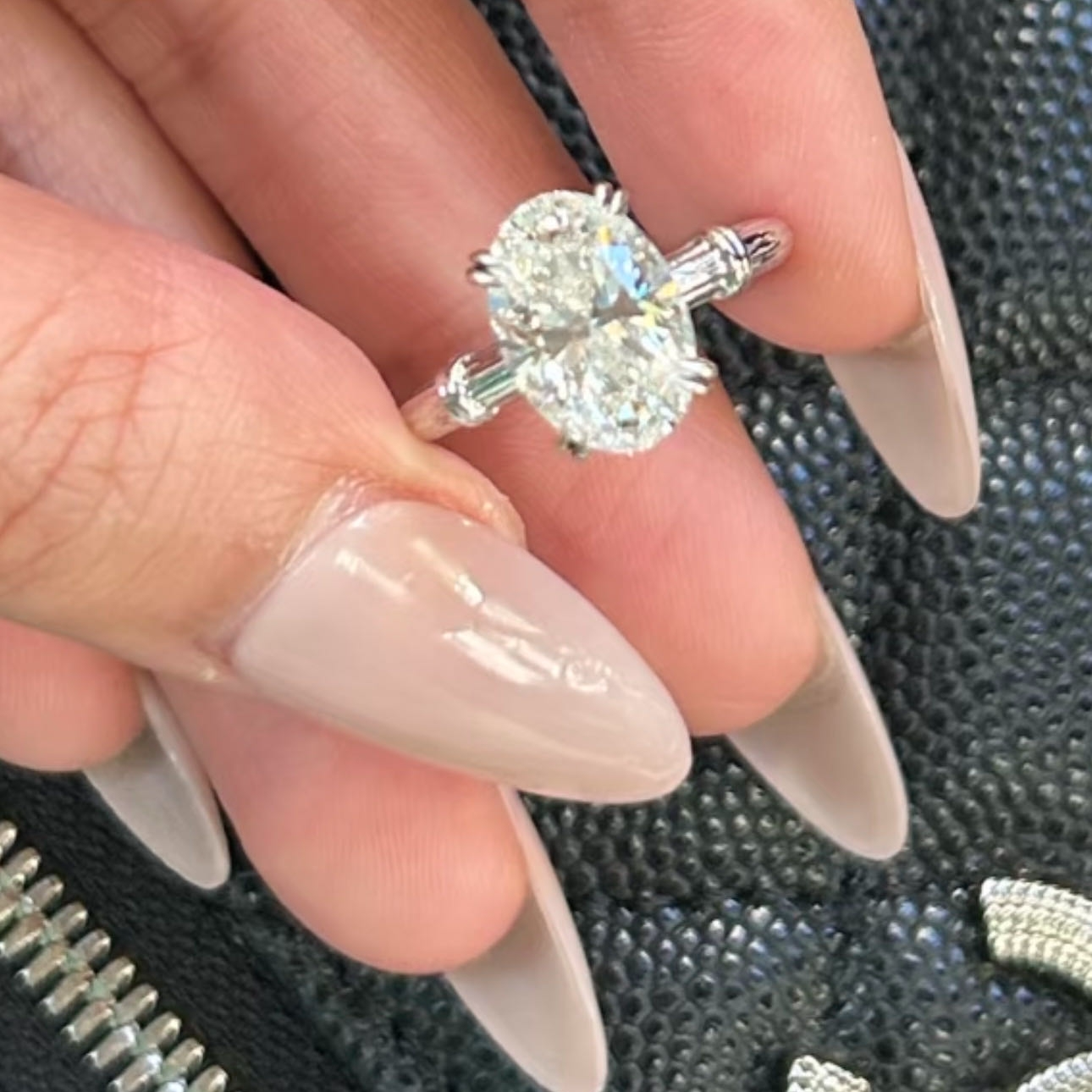 椭圆罗马柱18K金定制款