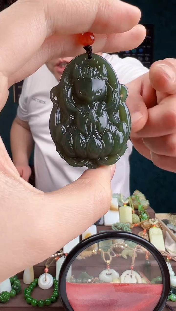 【闪购商品】和田玉颈饰未镶嵌ZZ 拍一发一 多样性发货 