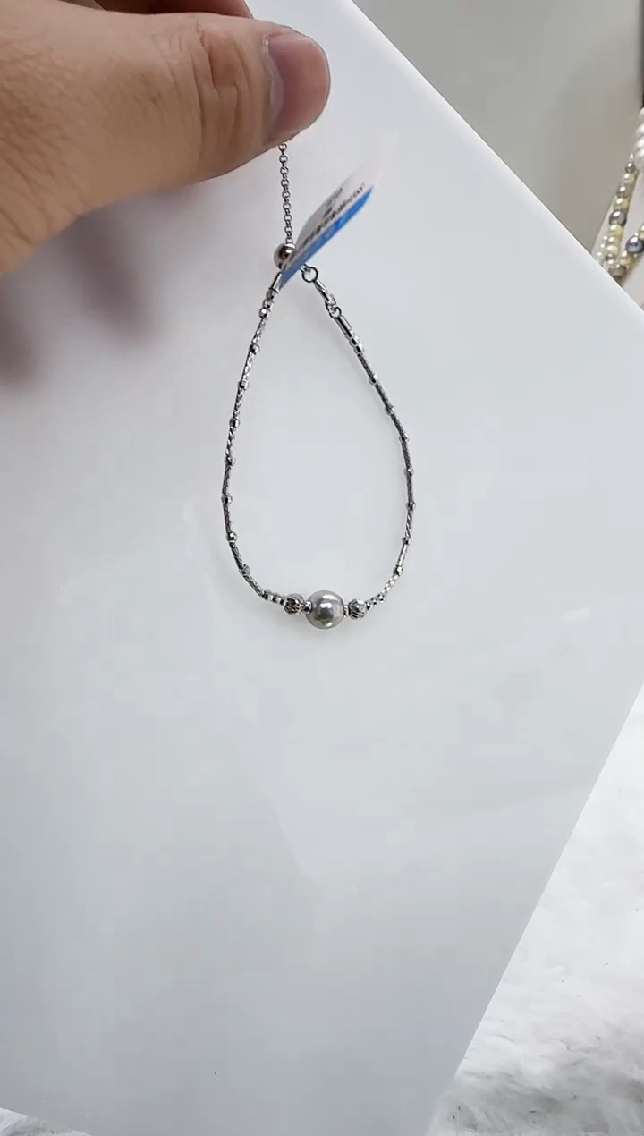 【闪购商品】海水珍珠DA银S925镶嵌c131 手链