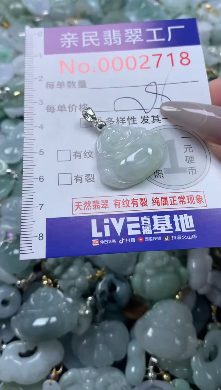 颈饰未镶嵌翡翠2718