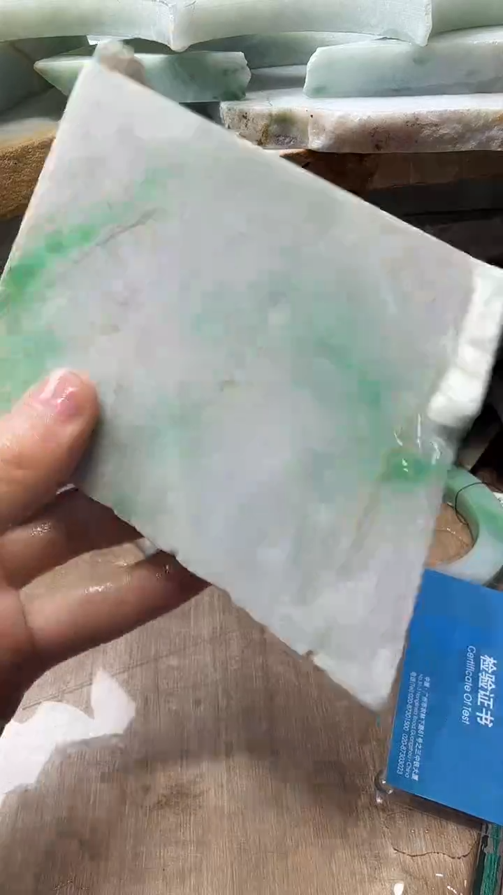 裸石翡翠天然翡翠A货花608