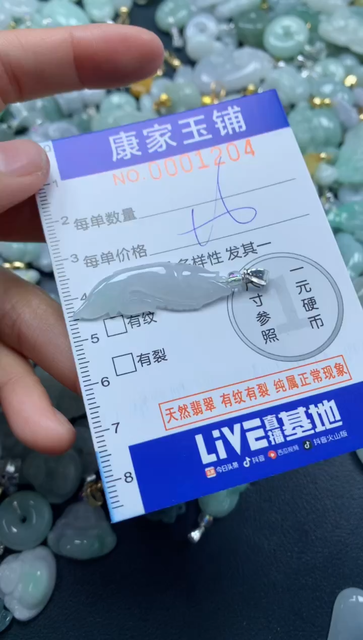 颈饰未镶嵌翡翠1204