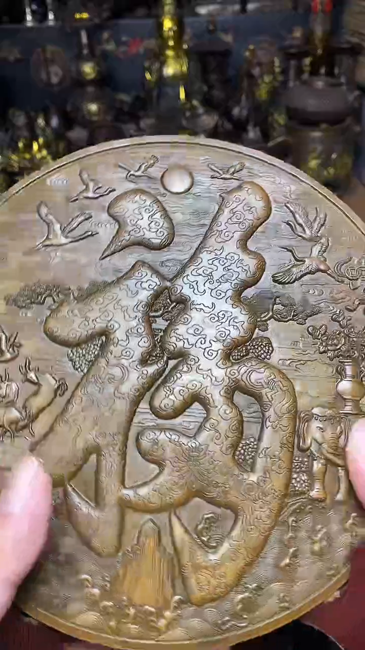 铜铜桌面摆件096