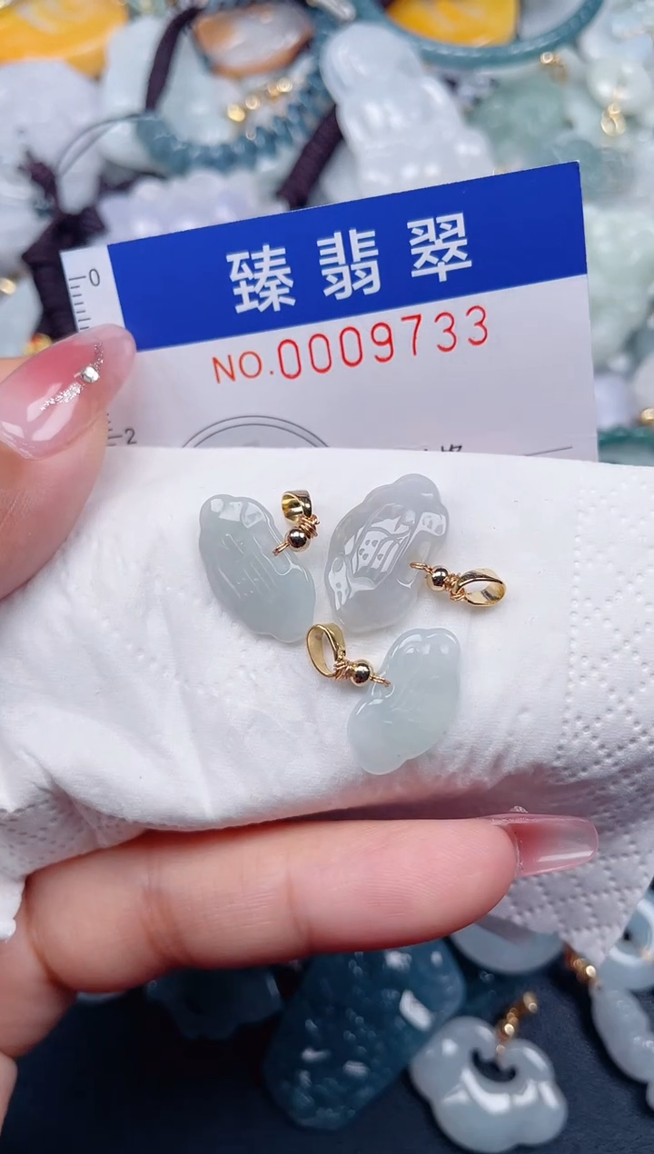 颈饰未镶嵌翡翠.0009733