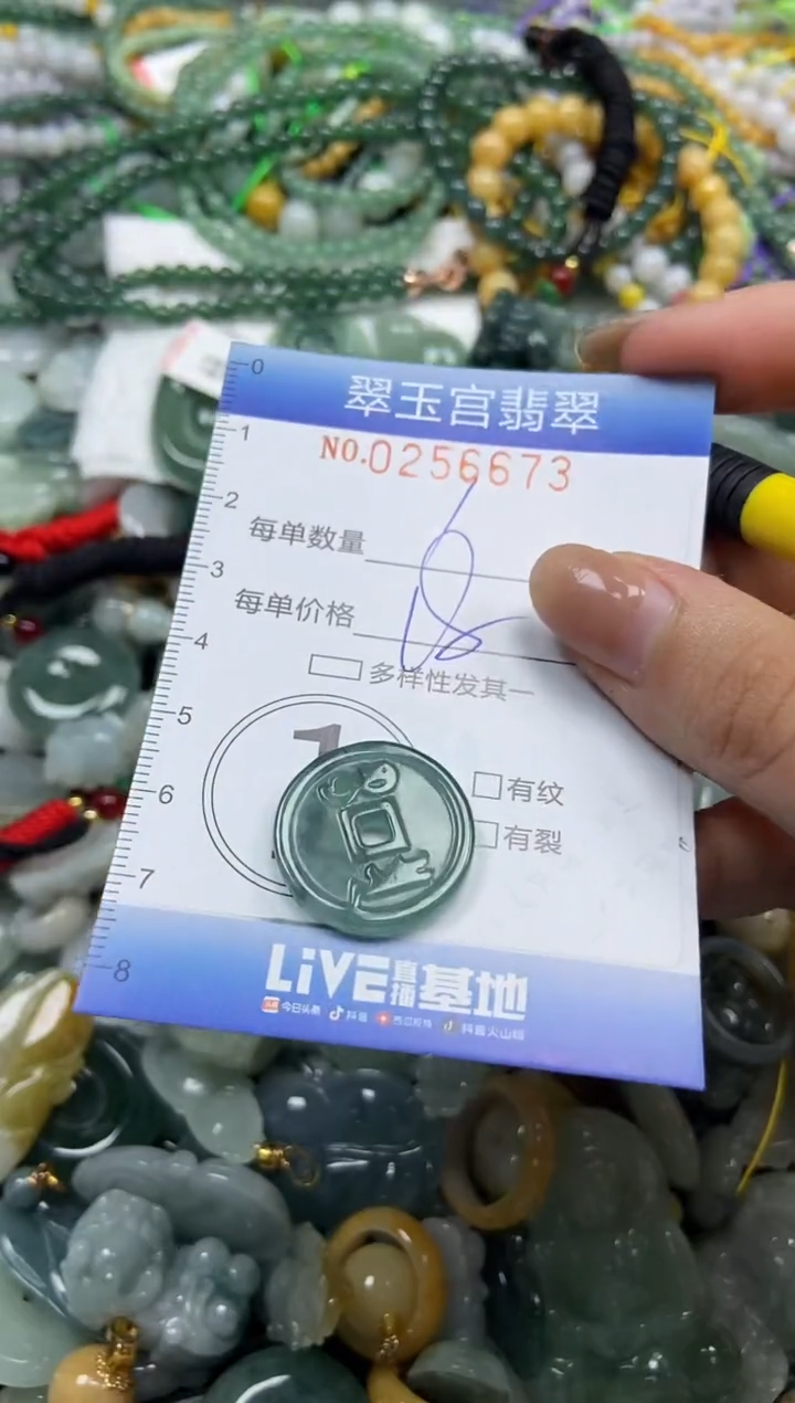 颈饰未镶嵌翡翠闪购C0256673