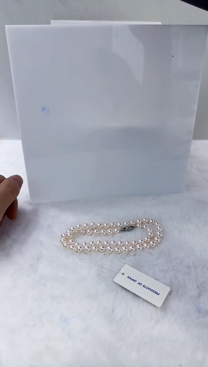 未镶嵌海水珍珠DA海水akoya串链带真科研大证7-8 ss666