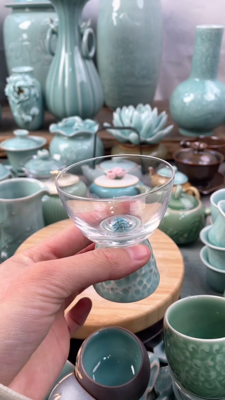 【闪购商品】特价 微瑕 慧仙青瓷