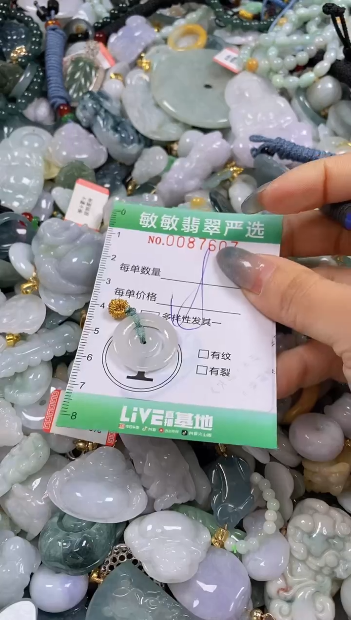 【闪购商品】翡翠颈饰未镶嵌闪购0087607