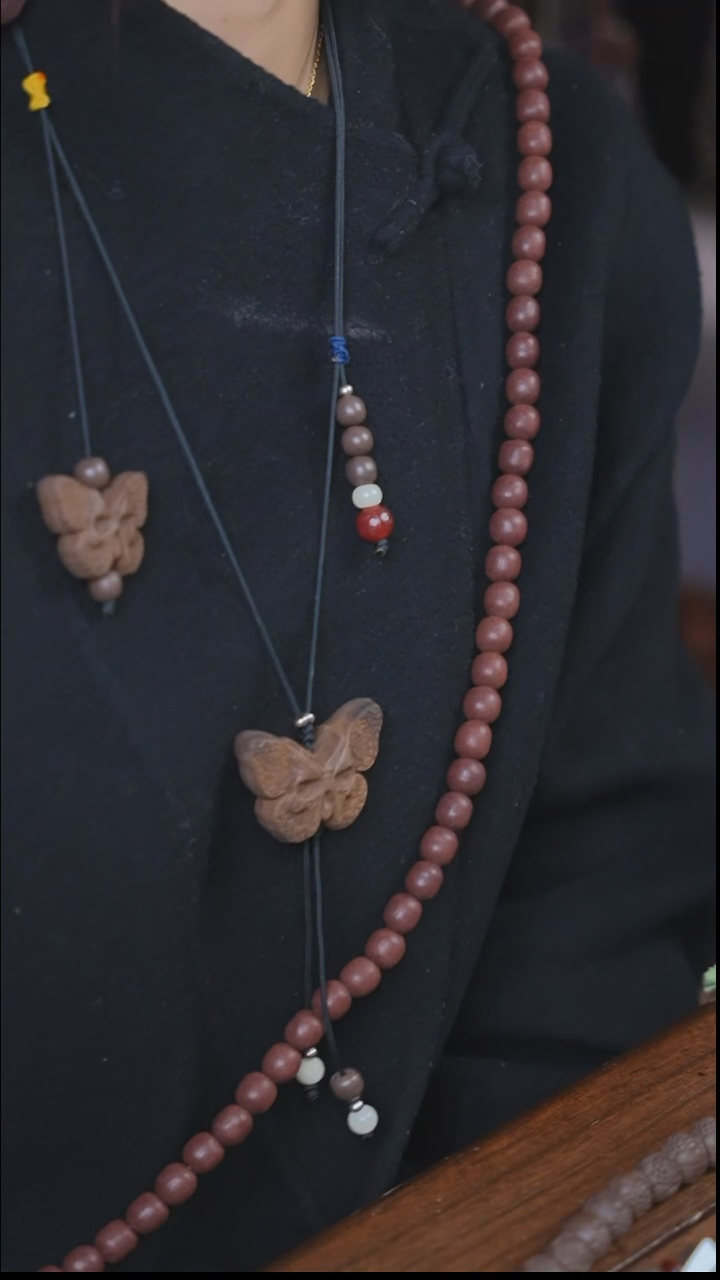 【闪购商品】泥塑归真香方福迭禅意款式脖挂