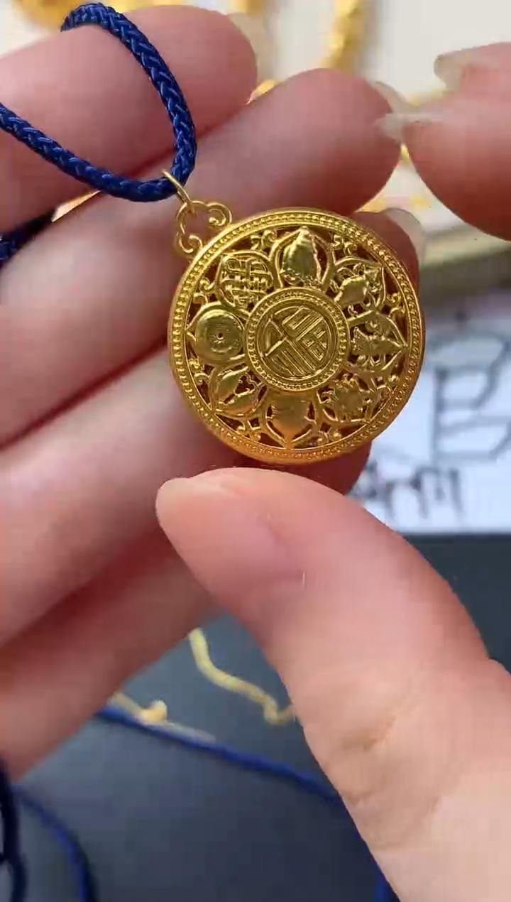 定制足金吊坠(不含链)D119|2105