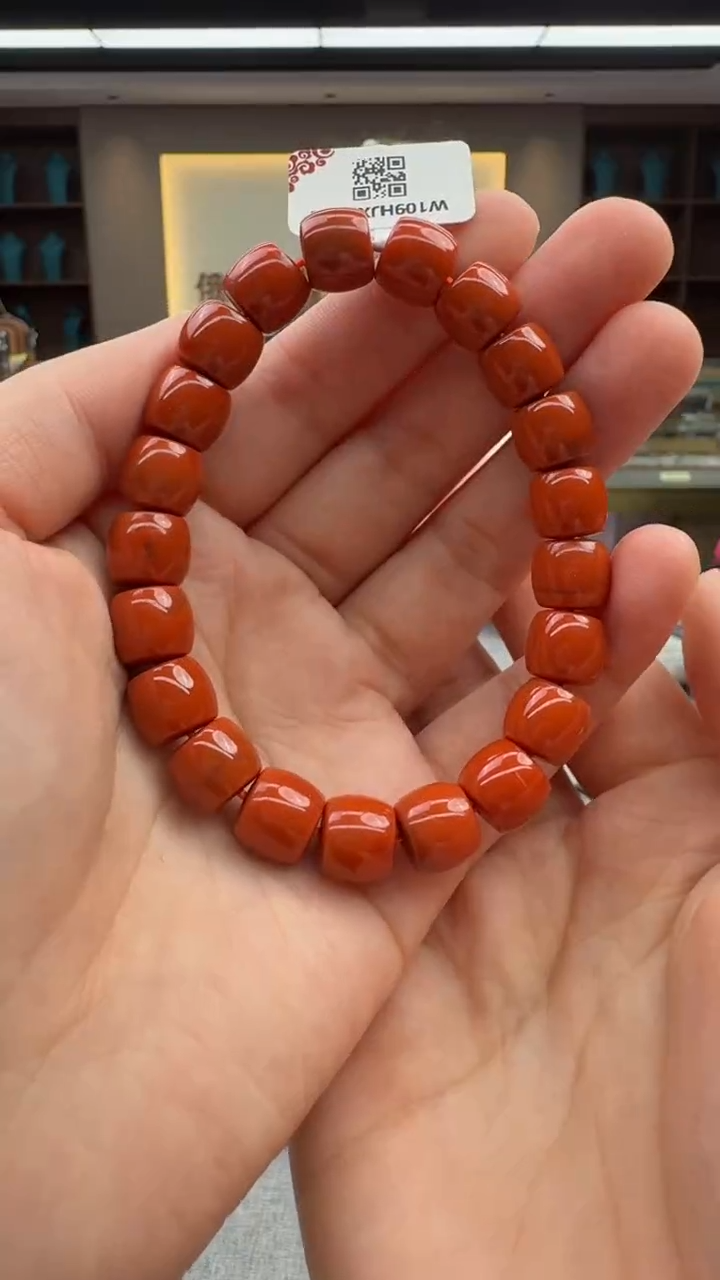 手串未镶嵌南红玛瑙164秒拍号   假一赔三
